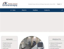 Tablet Screenshot of focusendoscopy.com